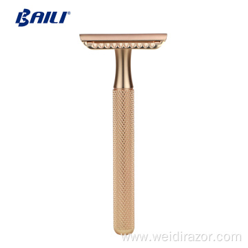 Baili Gold Safety Razor Blades Razors Shaving Shave Razor